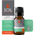 Organic Palmarosa Essential Oil (Cymbopogon Martini) 20ml