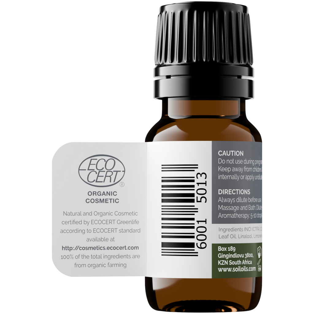 Organic Petitgrain Essential Oil (Citrus Aurantium) 20ml