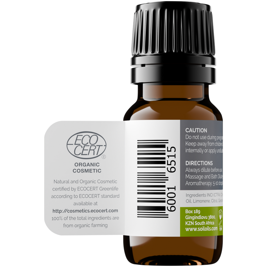 Organic Lime Essential Oil (Citrus Aurantifolia) 20ml