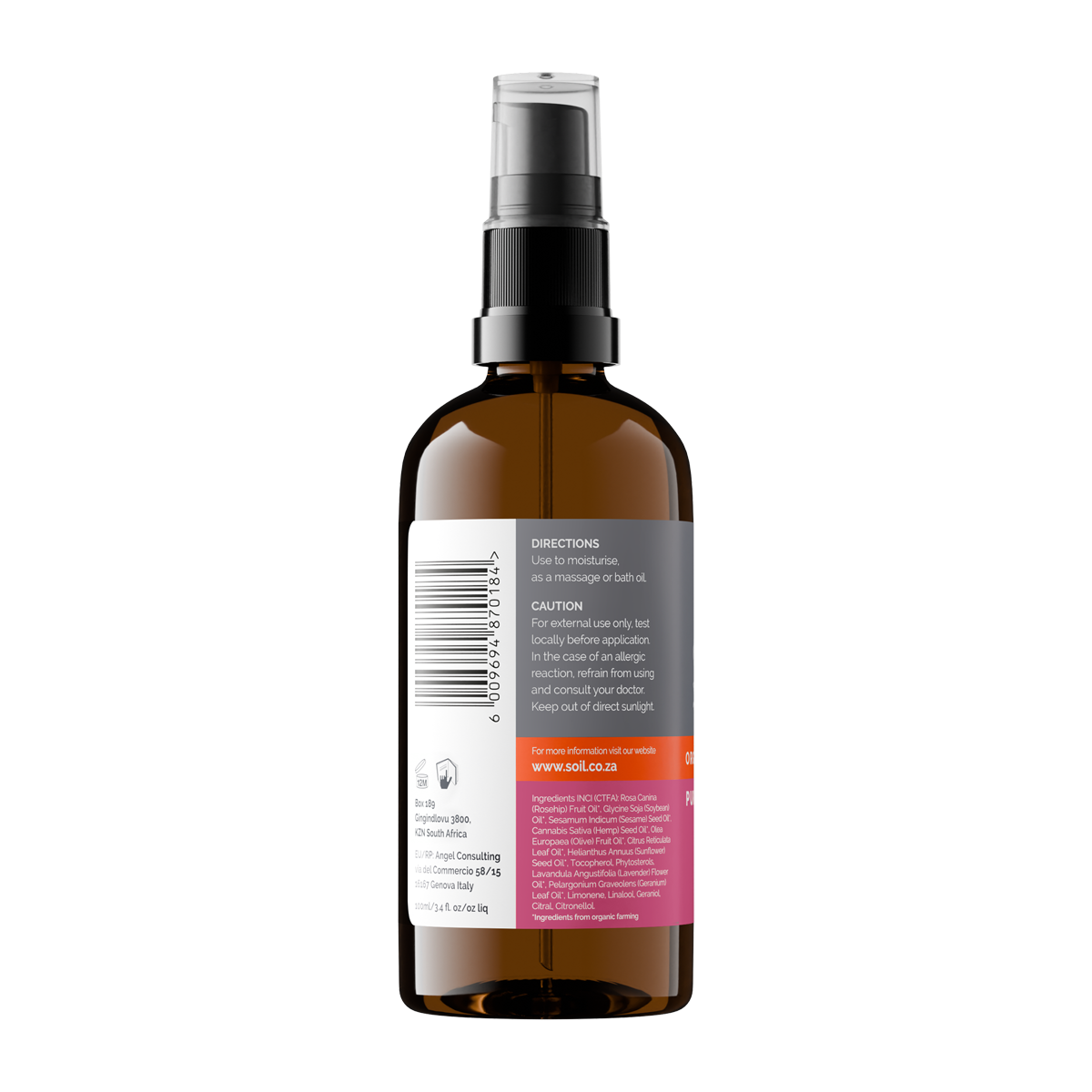 Organic Pure Tissue Blended Oil 100ml