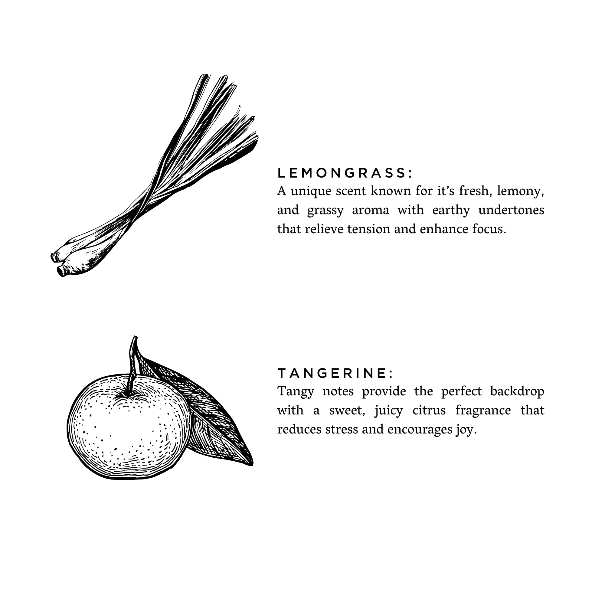 Linen Spray - Lemongrass + Tangerine