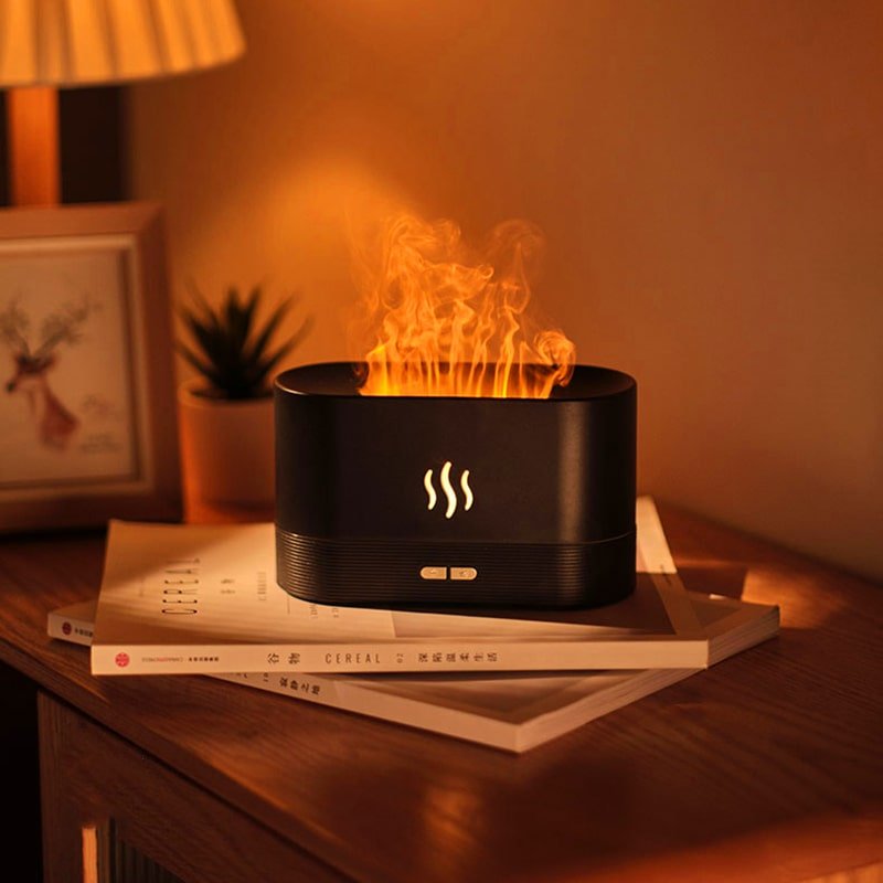 Ultrasonic Usb Fire Aroma Diffuser